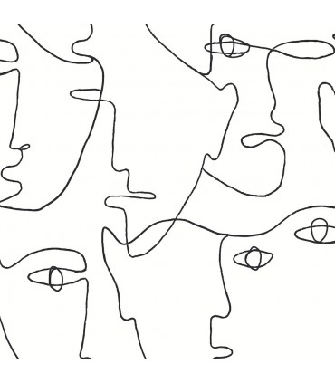 PSW1053RL - Pablo Portraits Peel and Stick Wallpaper by York