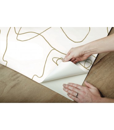 PSW1054RL - Pablo Portraits Peel and Stick Wallpaper by York