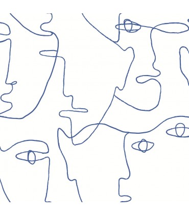 PSW1214RL - Pablo Portraits Peel and Stick Wallpaper by York