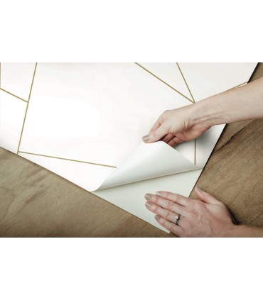 PSW1064RL - Fractured Prism Peel and Stick Wallpaper by York