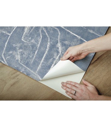 PSW1232RL - Urban Chalk Peel and Stick Wallpaper by York