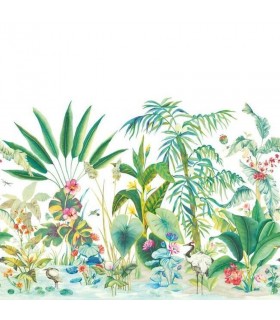 MU0254M -Tropical Panoramic Wallpaper Mural by York