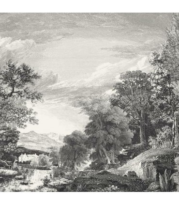 MU0270M - Provincial Scenic Wallpaper Mural by York