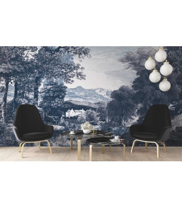 MU0271M - Provincial Scenic Wallpaper Mural by York