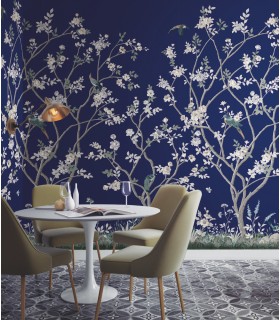 MU0315M - Lingering Garden Wallpaper Mural by York