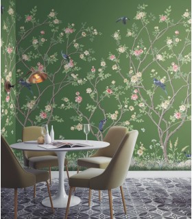 MU0316M - Lingering Garden Wallpaper Mural by York