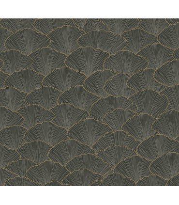 CI2336 - Luminous Ginkgo Wallpaper by Candice Olson