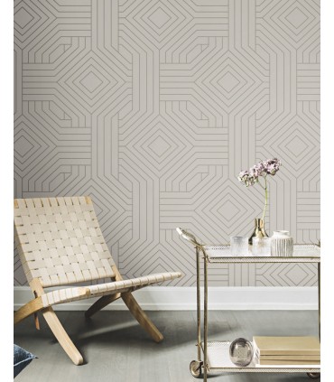 CI2377 - Diverging Diamonds Wallpaper by Candice Olson