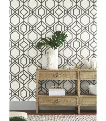 TC2632 -Sawgrass Trellis Wallpaper-Tropics Resource Library