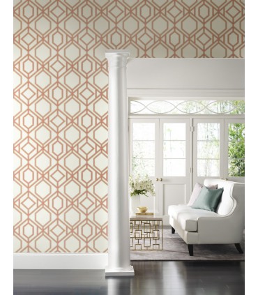 TC2636 -Sawgrass Trellis Wallpaper-Tropics Resource Library