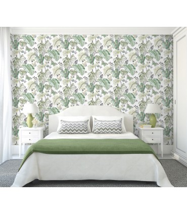 RMK11585RL - Boho Palm Peel and Stick Wallpaper