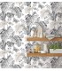 RMK11586RL - Boho Palm Peel and Stick Wallpaper