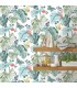 RMK11587RL - Boho Palm Peel and Stick Wallpaper