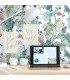 RMK11587RL - Boho Palm Peel and Stick Wallpaper