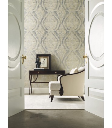 PM9309 - Charleston Damask Wallpaper by Ronald Redding