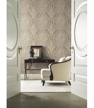 KT2217 - Charleston Damask Wallpaper by Ronald Redding