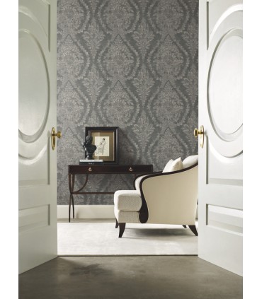 KT2216 - Charleston Damask Wallpaper by Ronald Redding