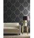 KT2144 - Teardrop Damask Wallpaper by Ronald Redding