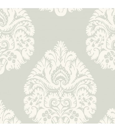 KT2145 - Teardrop Damask Wallpaper by Ronald Redding