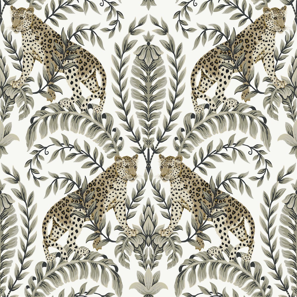 KT2202 - Jungle Leopard Wallpaper by Ronald Redding