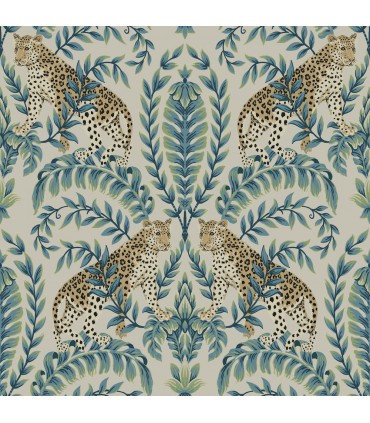 KT2206 - Jungle Leopard Wallpaper by Ronald Redding