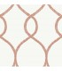 KT2236 - Laurel Leaf Ogee Wallpaper by Ronald Redding