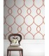 KT2236 - Laurel Leaf Ogee Wallpaper by Ronald Redding