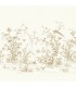 KT2262M - Flowering Vine Chinoiserie Wall Mural by Ronald Redding