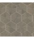 HO2102 - Hexagram Wood Veneer Wallpaper by Ronald Redding
