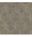 HO2102 - Hexagram Wood Veneer Wallpaper by Ronald Redding