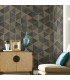 HO2103 - Hexagram Wood Veneer Wallpaper by Ronald Redding