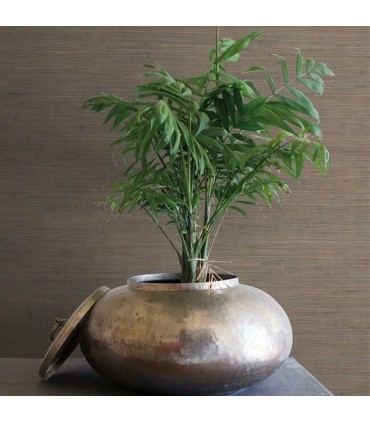 OG0516 - Threaded Jute Grasscloth Wallpaper by Ronald Redding