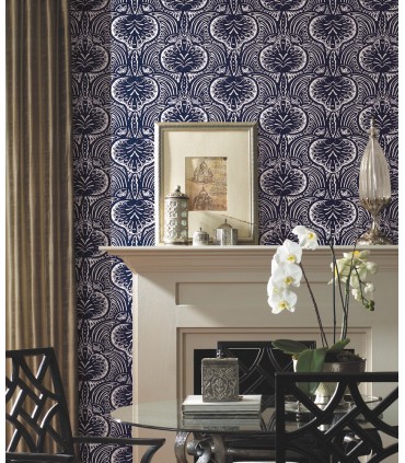 HO2153 - Lotus Palm Wallpaper by Ronald Redding