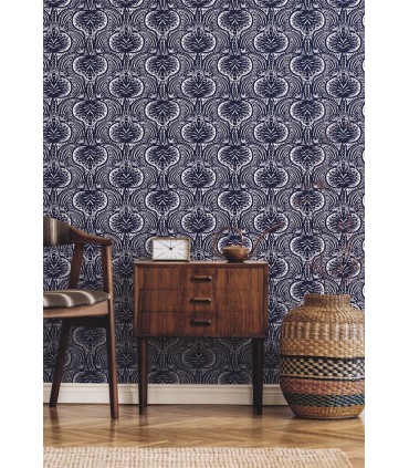 HO2153 - Lotus Palm Wallpaper by Ronald Redding