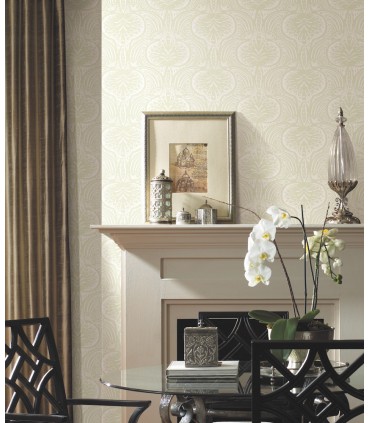 HO2154 - Lotus Palm Wallpaper by Ronald Redding