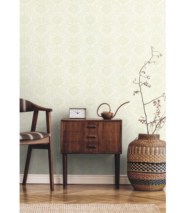 HO2154 - Lotus Palm Wallpaper by Ronald Redding