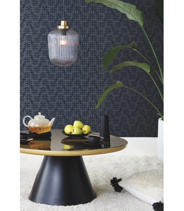 5800 - Dynastic Lattice Wallpaper by Ronald Redding