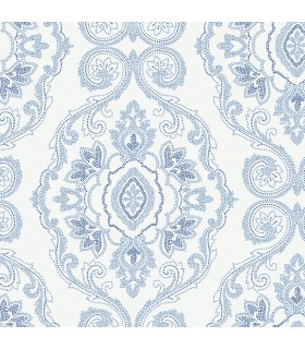 MB30312 - Dot Damask Wallpaper by Seabrook