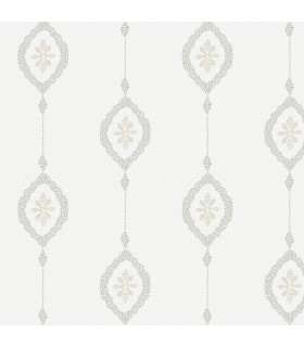 MB30502 - Sand Dollar Stripe Wallpaper by Seabrook