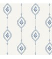 MB30512 - Sand Dollar Stripe Wallpaper by Seabrook