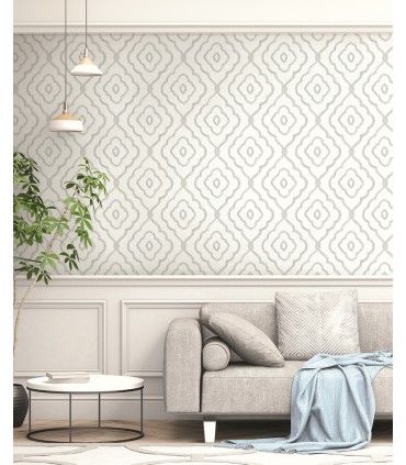 MB30905 - Seaside Ogee Wallpaper by Seabrook