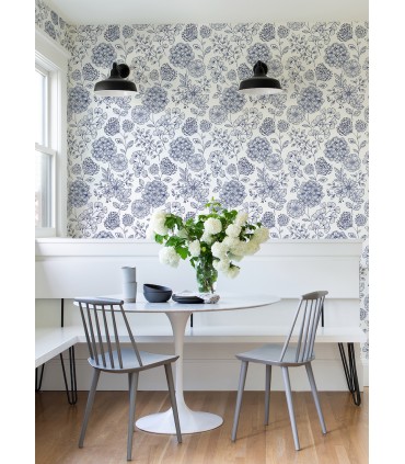 2975-26205 -  Ada Floral Wallpaper by Scott Living