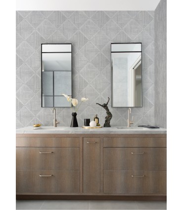 2975-26208 - Cade Geometric Wallpaper by Scott Living