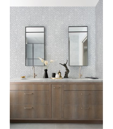 2975-26227 - Kchel Geometric Wallpaper by Scott Living