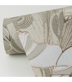 4019-86402 - Selene Gold Floral Wallpaper by A Street