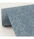 4019-86404 - Paititi Blue Diamond Trellis Wallpaper by A Street
