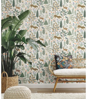 PSW1322RL - Rifle Paper Co. Peel & Stick Wallpaper-Menagerie
