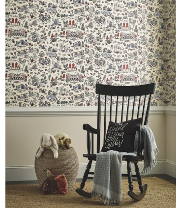 PSW1330RL - Rifle Paper Co. Peel & Stick Wallpaper-Wonderland