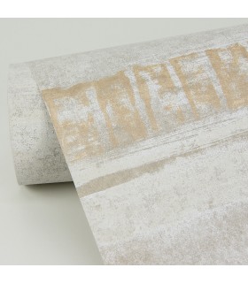 4019-86416 - Rakasa Distressed Stripe Wallpaper by A Street