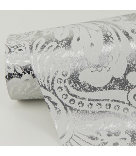 4019-86444 - Artemis Floral Damask Wallpaper by A Street
